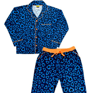 Shopmozo 100% Cotton Kids Sleep Wear Pajama Top Night Suit For Boys & Girls (SM-001053_Parent)