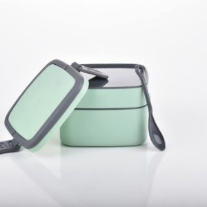 Bento Lunch Box Pista with Stainless Steel Apple Cutter