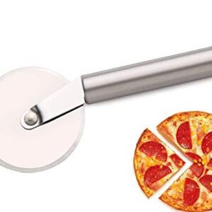 Stainless Steel Pizza Cutter, Apple Cutter & Rangoli Masala Box