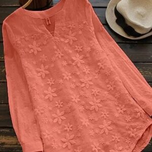 Trendy Cotton Embroidery Work Top for Women