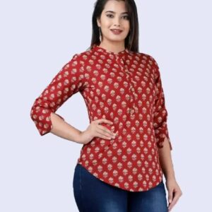 Rayon Casual Women Desgine Top