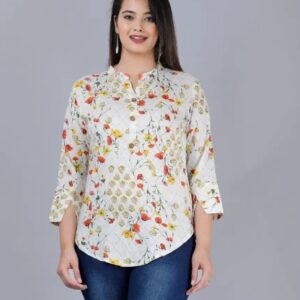 Rayon Casual Women Desgine Top