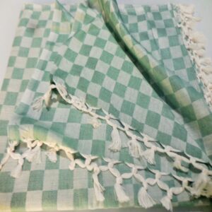 Bhagalpuri Dull Chadar Checkered 52 x 94 inch