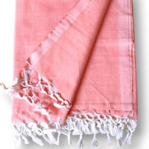 Lucky Sleep® Bhagalpuri Andi Chadar Double Thread 53 X 96 inch Pastel Orange