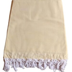 Lucky Sleep® Bhagalpuri Andi Chadar Double Thread 53 X 96 inch Cream