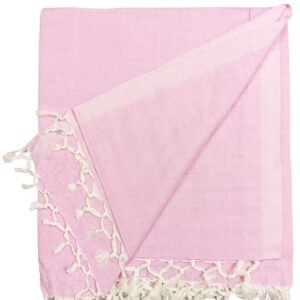 Lucky Sleep® Bhagalpuri Andi Chadar Double Thread 53 X 96 inch Pink
