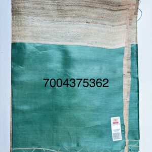Pure Silk Tussar Ghicha Saree with Woven Zari Border