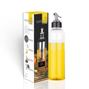 De’ Luce 1 Piece Oil Dispenser, 1 SS Apple Cutter, 1 Peeler & 1 Cheser Combo Pack of 4