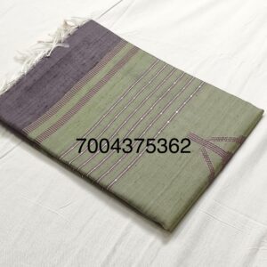Handloom Woven Pure Dupion Silk Saree