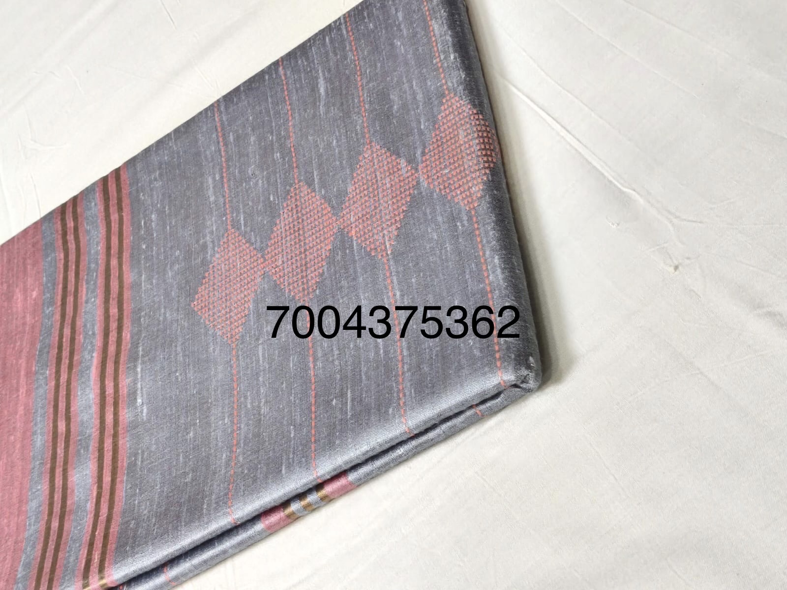 Handloom Woven Pure Dupion Silk Saree 1 Handloom Woven Pure Dupion Silk Saree