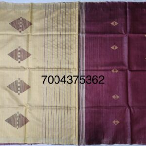 Handloom Woven Pure Dupion Silk Saree