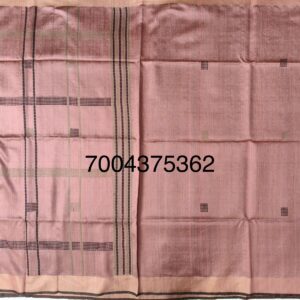 Handloom Woven Pure Dupion Silk Saree