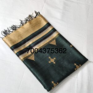 Handloom Woven Pure Dupion Silk Saree