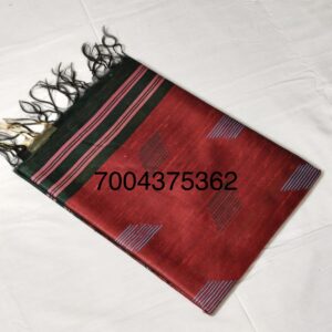 Handloom Woven Pure Dupion Silk Saree