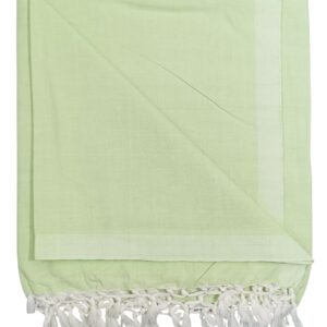 Lucky Sleep® Bhagalpuri Andi Dull Chadar Double Thread 54 X 100 inch Parrot Green
