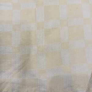 Lucky Sleep® Bhagalpuri Silky Soft Chadar Large Checked 52×96 inch Yellow