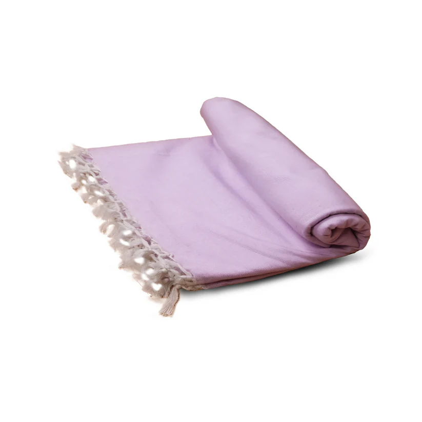 Lucky Sleep® Bhagalpuri Andi Dull Chadar Double Thread 54 X 100 inch Purple 6 Lucky Sleep® Bhagalpuri Andi Dull Chadar Double Thread 54 X 100 inch Purple - Image 4