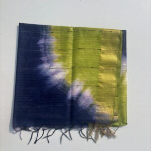 Bhagalpuri Handloom Cotton Shibori Print Saree for Women