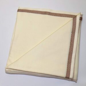 Lucky Sleep® Bhagalpuri Deluxe Shawl Sleeping Chadar Cream