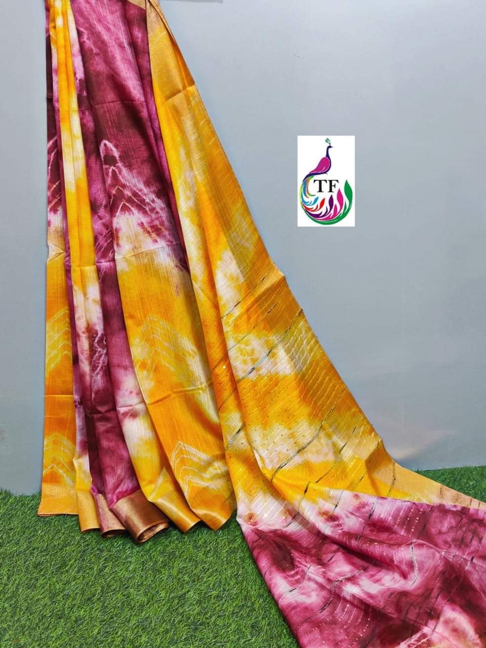 Bhagalpuri Handloom Cotton Shibori Print Saree for Women 3 Bhagalpuri Handloom Cotton Shibori Print Saree for Women