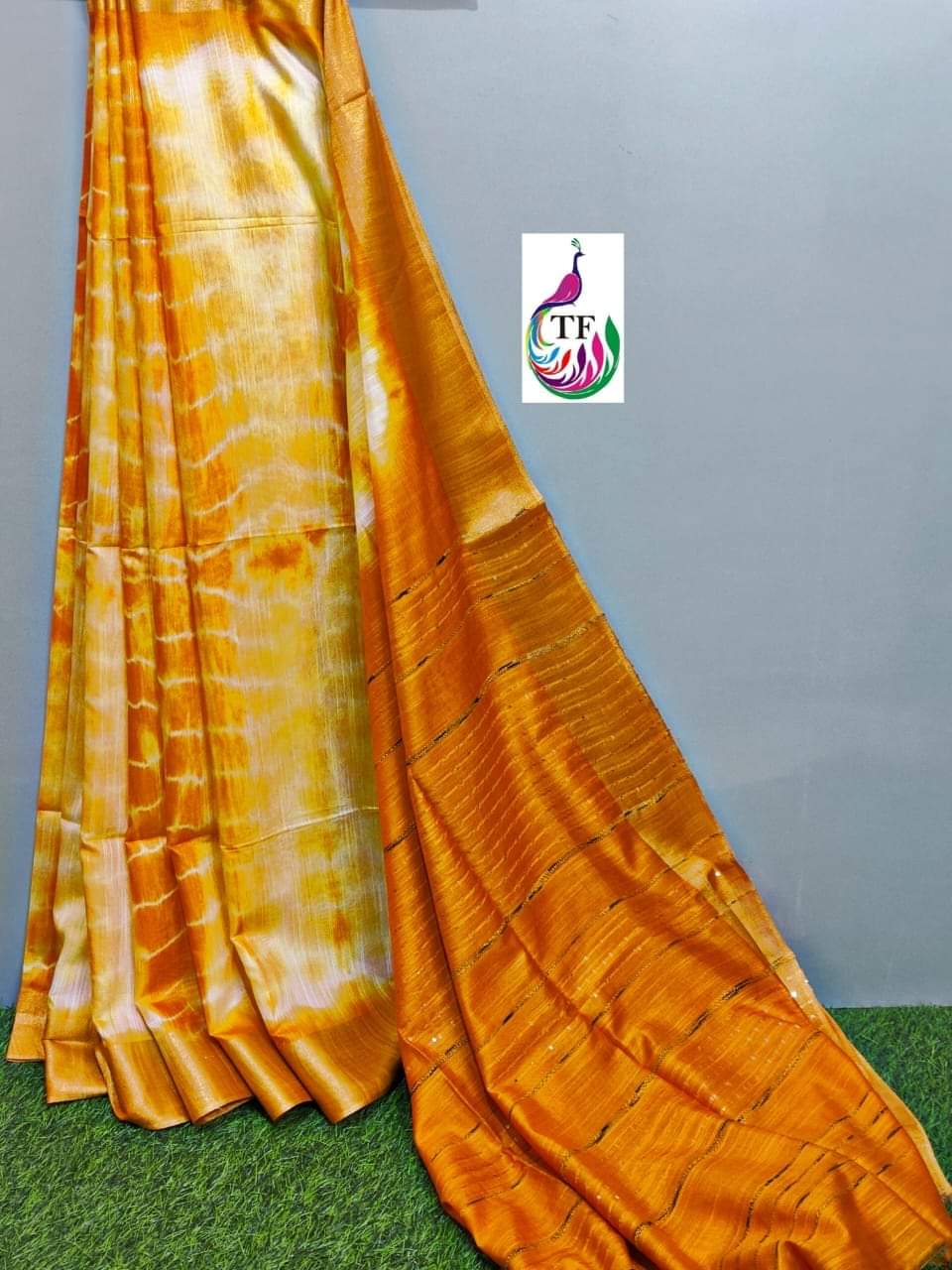 Bhagalpuri Handloom Cotton Shibori Print Saree for Women 2 Bhagalpuri Handloom Cotton Shibori Print Saree for Women