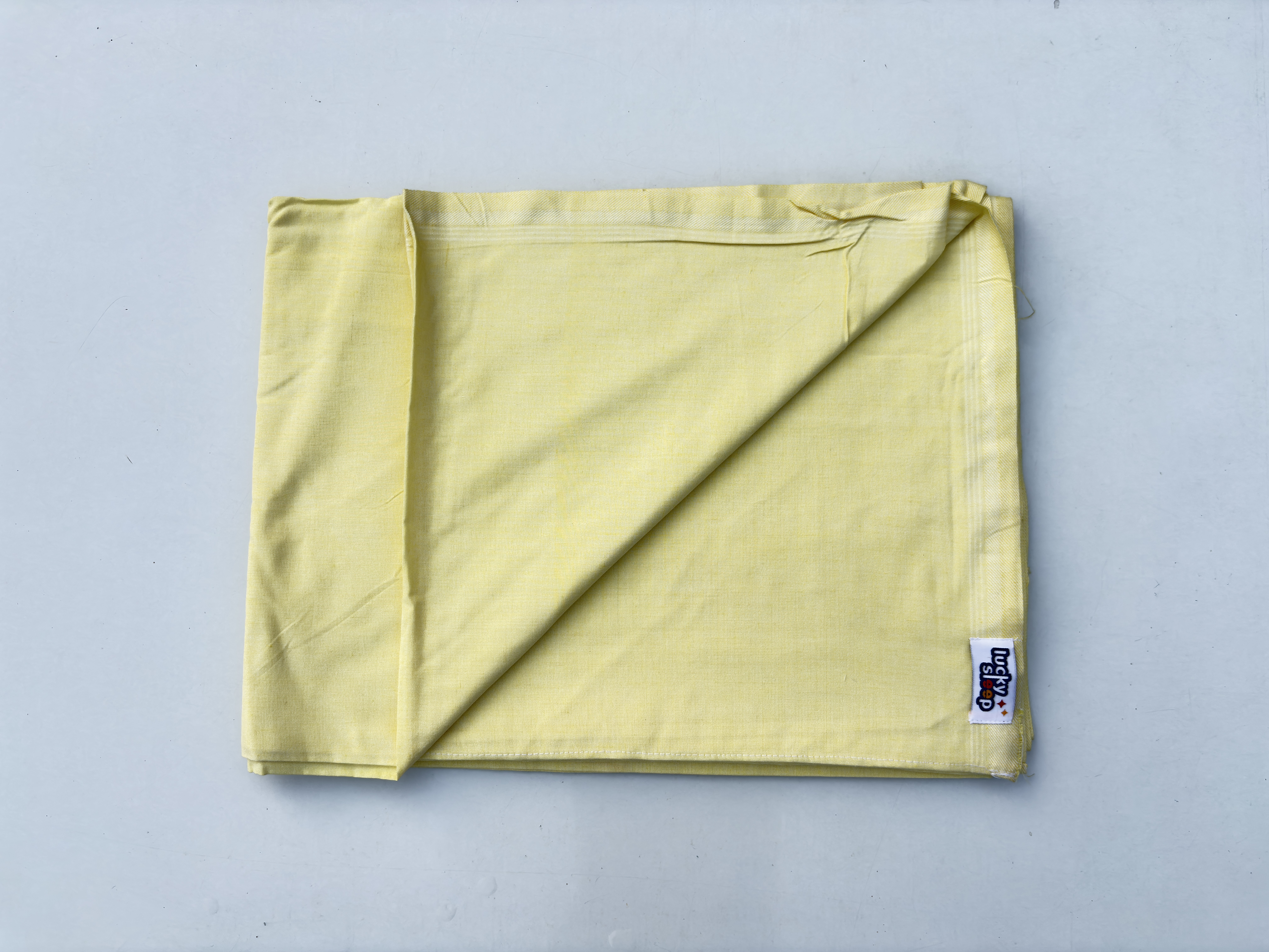Lucky Sleep® Plain Bhagalpuri Cotton Chadar 72×102 Inch | Soft Cotton Bed Cover Lemmon 3 Lucky Sleep® Plain Bhagalpuri Cotton Chadar 72×102 Inch | Soft Cotton Bed Cover Lemmon