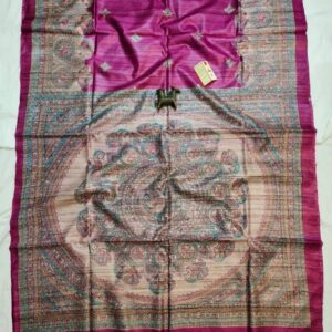 Handloom Tussar Ghicha...