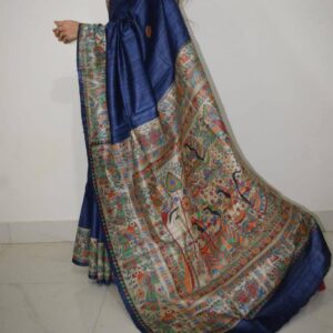 Handloom Pure Tussar...
